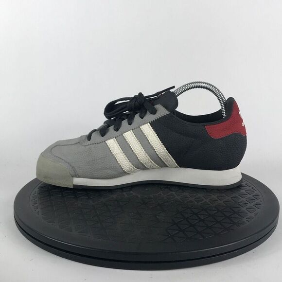 Adidas Samoa Gray/Black Athletic Running Shoes D74337 Youth Size 5.5Y - Picture 9 of 12